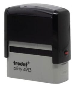 Trodat 4913 P2 bélyegző egyedi lenyomattal (22X58 mm)
